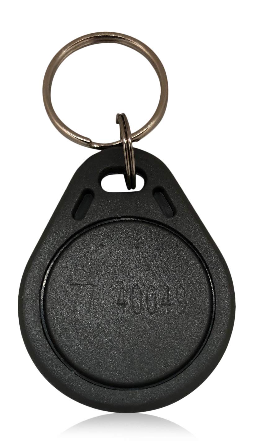 200 Pack 26-Bit Proximity Key Fobs - Compatible with ISOProx 1386, 1326 & H10301 Format Readers - Works with Most Access Control Systems - Ideal for Office Buildings, Hotels, and Secure Facility Access