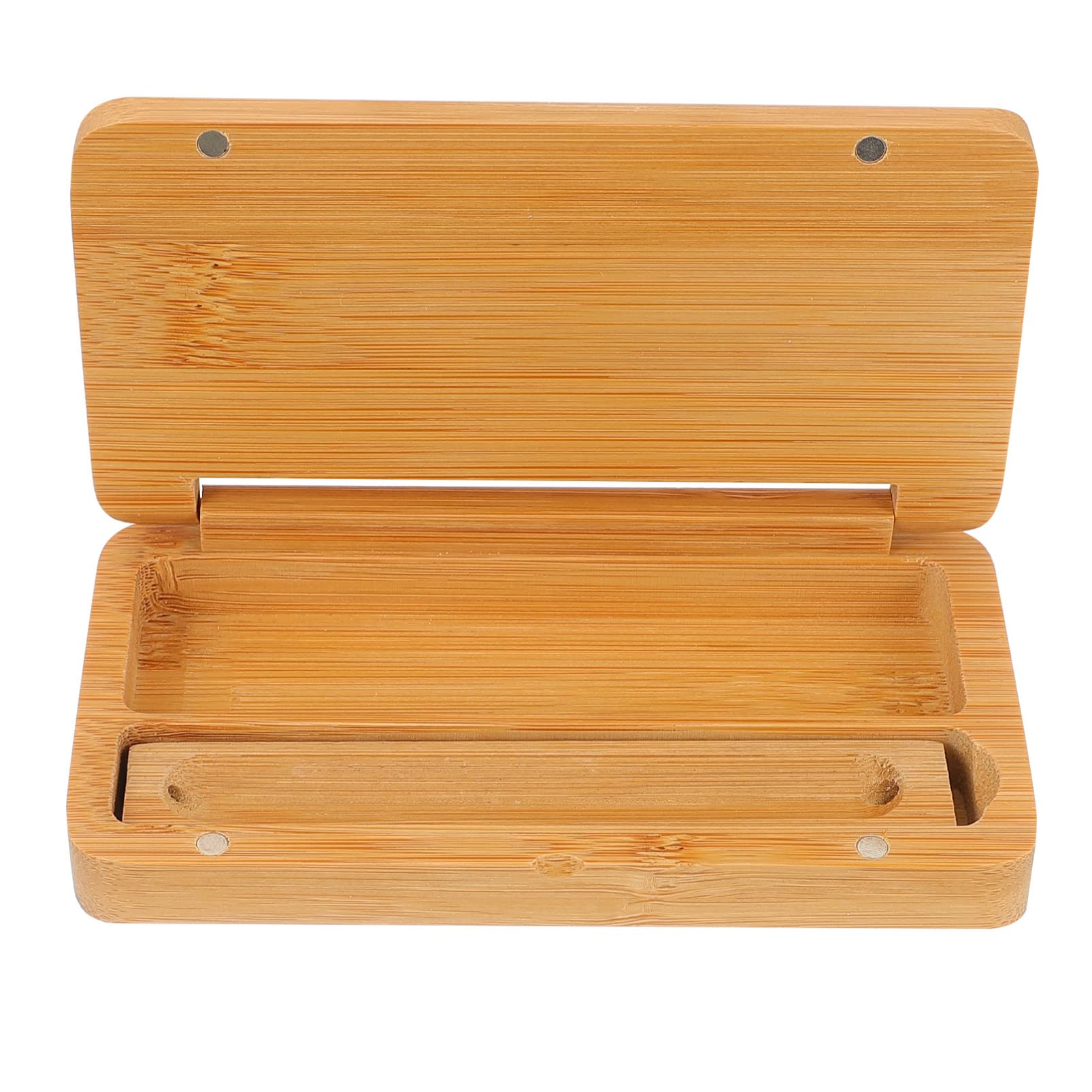 Premium Sandalwood Incense Burner Box - Portable Wooden Storage Case for Aromatherapy, Meditation & Home Decor | EXCEART Handcrafted Incense Holder with Sandalwood Tray