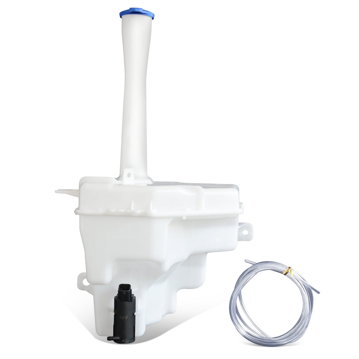 10-13 Kia Forte Windshield Washer Reservoir Tank with Fluid Pump - Replacement Part for Car Washing & Windshield Cleaning