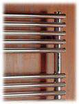 Runtal Neptune NTRED 4620 Hardwired Wall Mounted Towel Warmer - 19.5