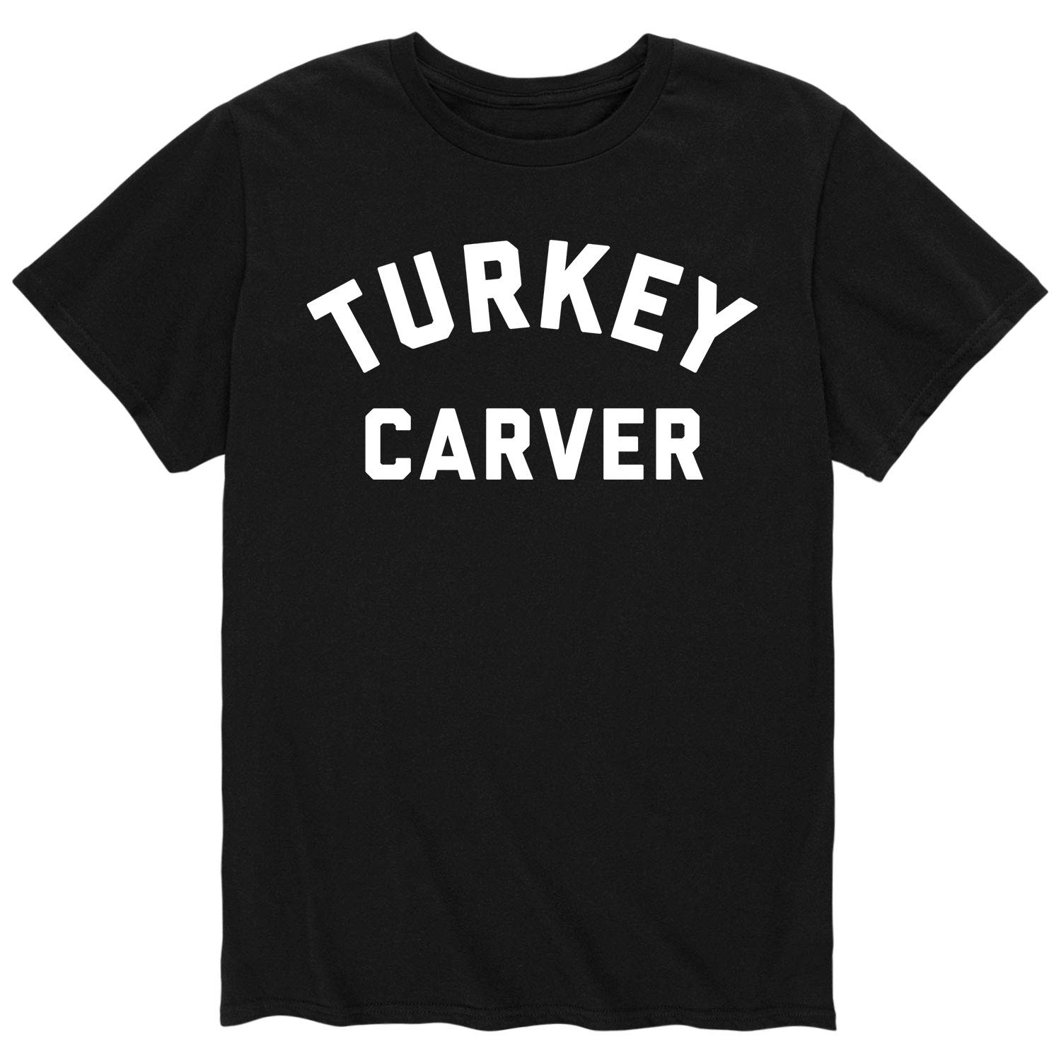 Instant Message Turkey Carver Men's Short Sleeve T-Shirt - Comfortable Casual Tee for Thanksgiving, Family Gatherings & Holiday Events