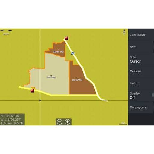 Ocotillo Lowrance Map - High-Detail Fishing GPS Navigation for Boating & Outdoor Adventures