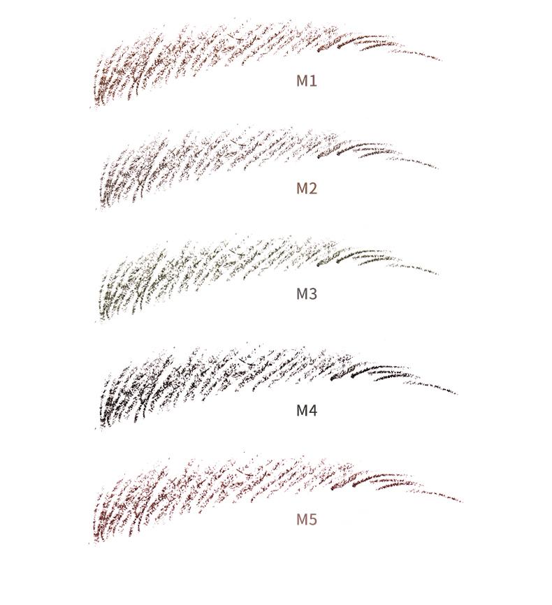 FLORTTE Mood Research Series Eyebrow Pencil - Natural Waterproof Eyebrow Makeup for Daily Use, Perfect for Office, Dating & Special Occasions