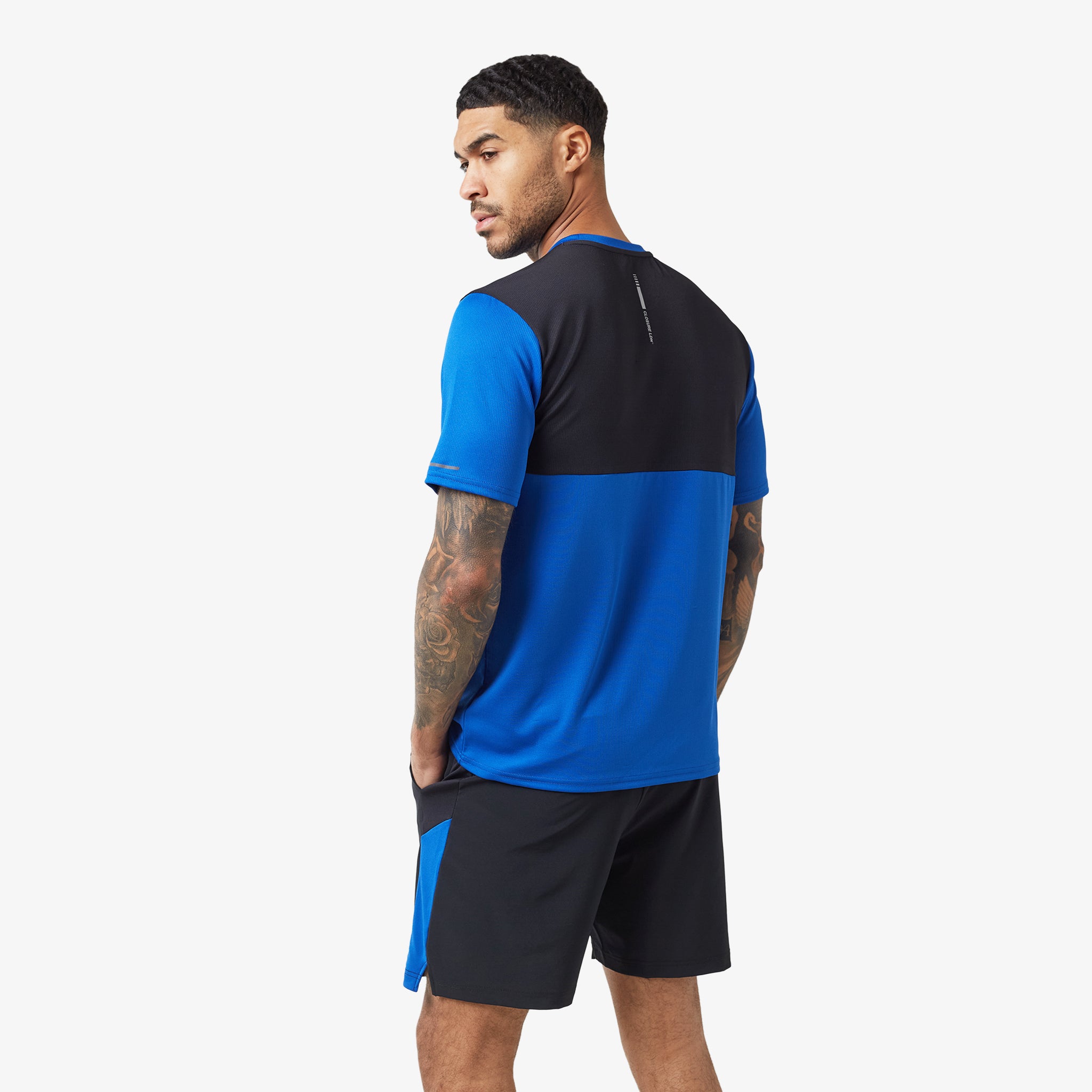 Premium Cut & Sew Training Twinset for Women - Cobalt Blue | Workout & Gym Outfit for Yoga, Running & Fitness