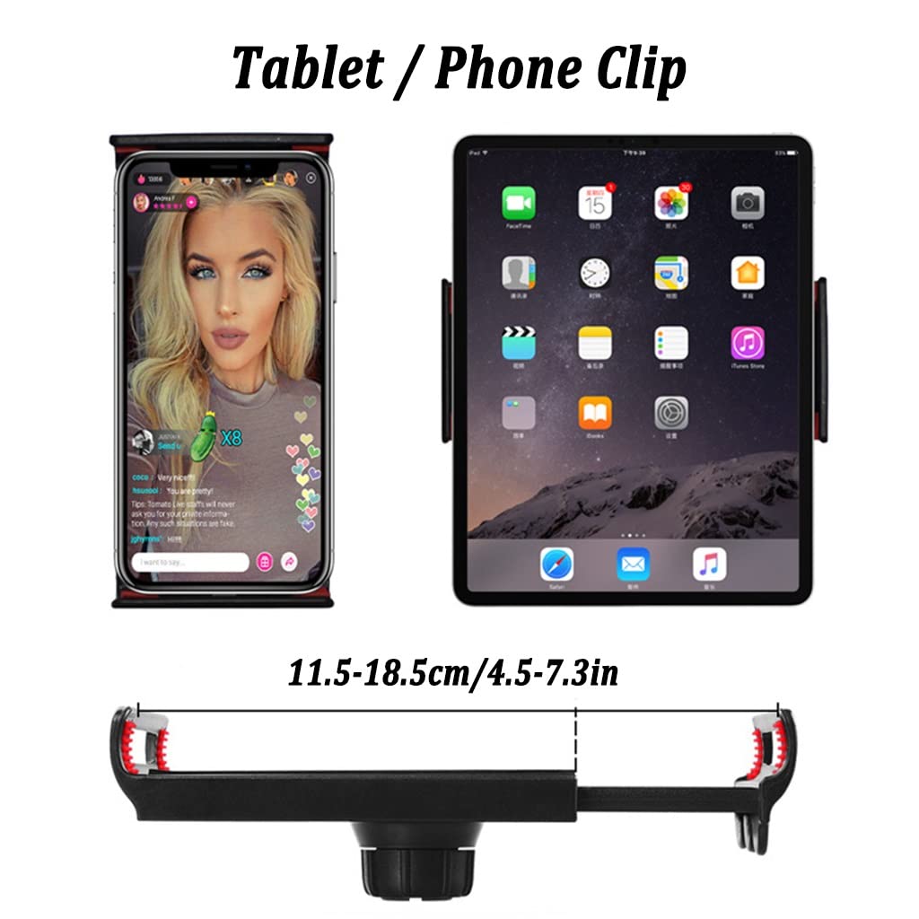 Professional Selfie Ring Light with Tablet & Phone Holder - Dimmable LED Light Ring with Stand & Remote - Bi-Color 3000K–6000K, CRI90+ - Perfect for Makeup, Live Streaming, Vlogging, TikTok Videos & Video Conferencing