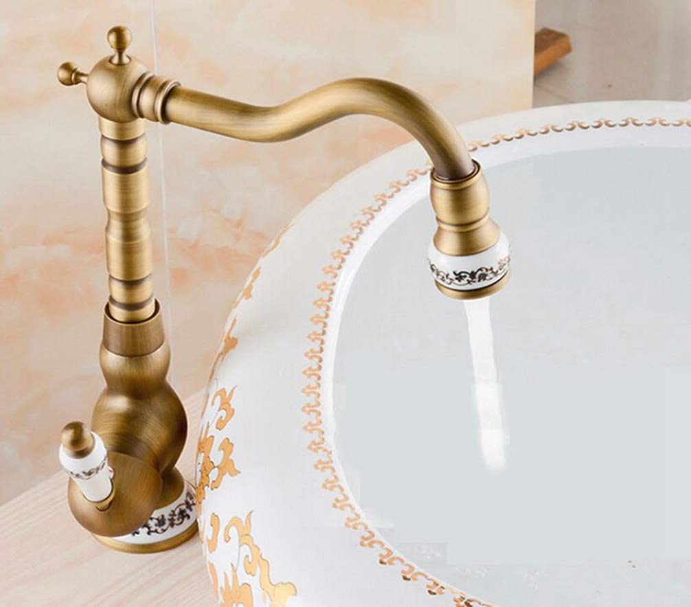 360° Swivel Kitchen Faucet with Pull Down Sprayer - Easy Installation, HEYWAYGO - Perfect for Modern Kitchens, Dishwashing & Food Prep