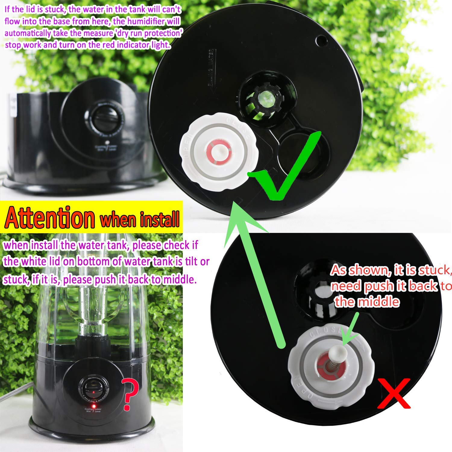 Coospider 3L Reptile Fogger Terrarium Humidifier - 380L/h High Output Mister for Reptiles, Amphibians & Herps - Ideal for Tropical Terrariums, Vivariums & Pet Habitats