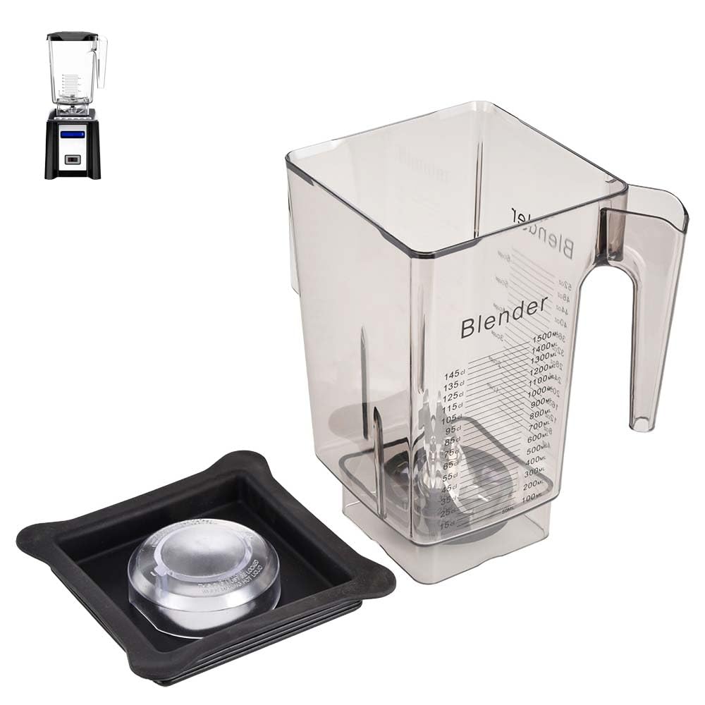 90oz WildSide+ Jar Replacement for Blendtec Blenders - Compatible with Classic/Designer/Professional/Commercial Series (Models 570 575 625 650 725 759 800 825 885) - Perfect for Smoothies, Soups & Nut Butters