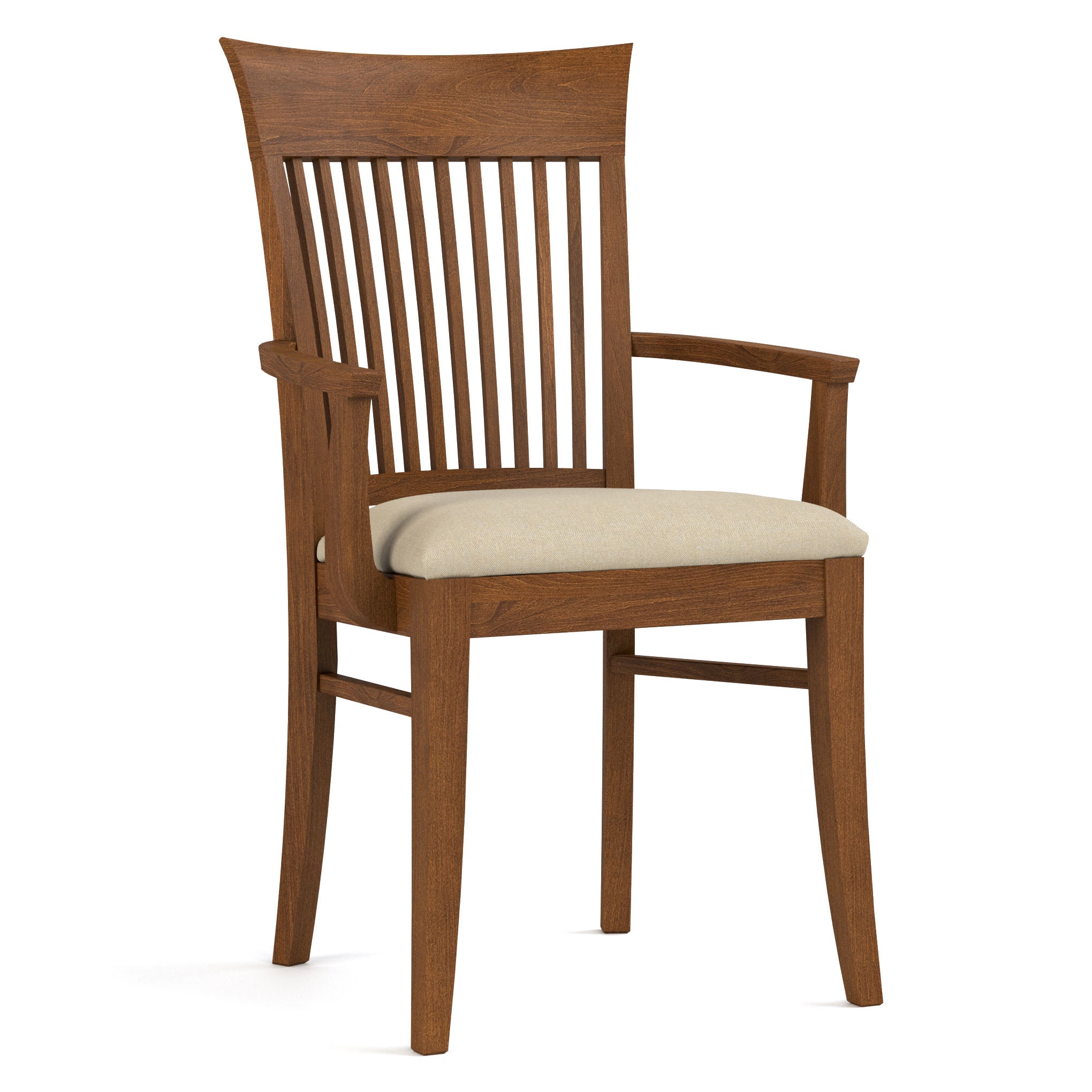 Gable Road Upholstered Arm Chair - Modern Accent Chair for Living Room, Bedroom & Office - Comfortable Lounge Chair with Soft Fabric & Sturdy Frame