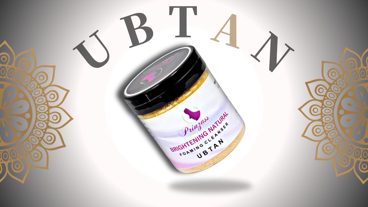 Prinzass Natural Bridal Ubtan Powder - Turmeric Face Wash & Cleanser for Glowing Skin | Ayurvedic Treatment for Dry, Oily Skin, Acne & Pimples (50g) | Perfect for Bridal Prep & Daily Skincare Routine