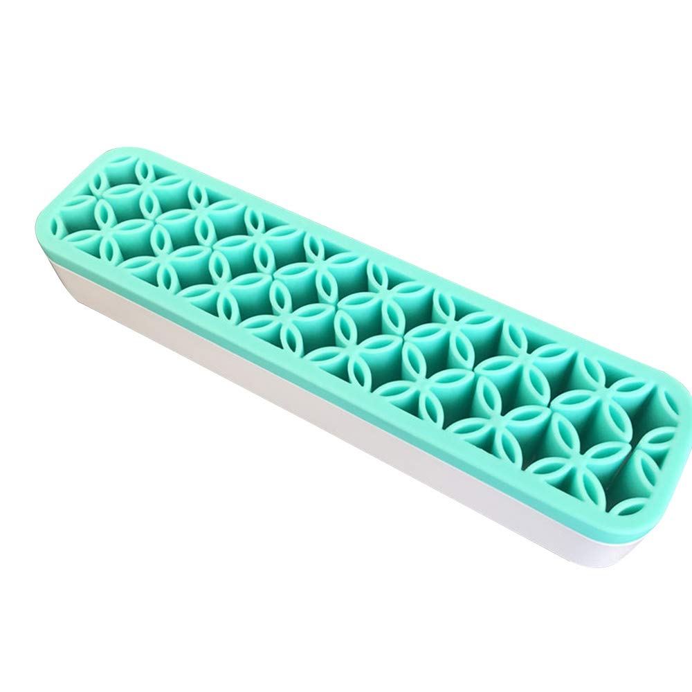 Funien Makeup Brush Holder - Cosmetic Organizer & Drying Rack for Home & Office Use