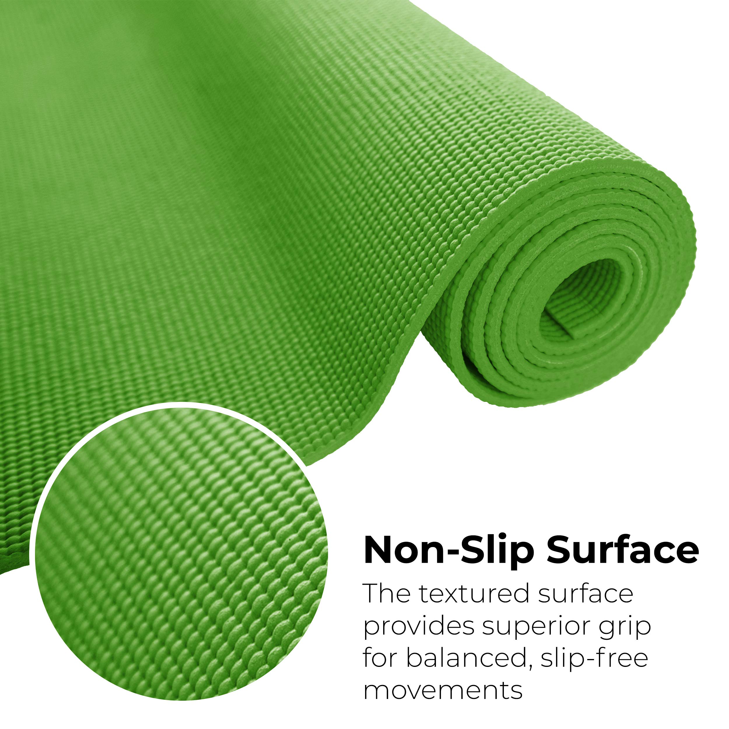 Hello Fit 10-Pack Non-Slip Yoga Mats - 68