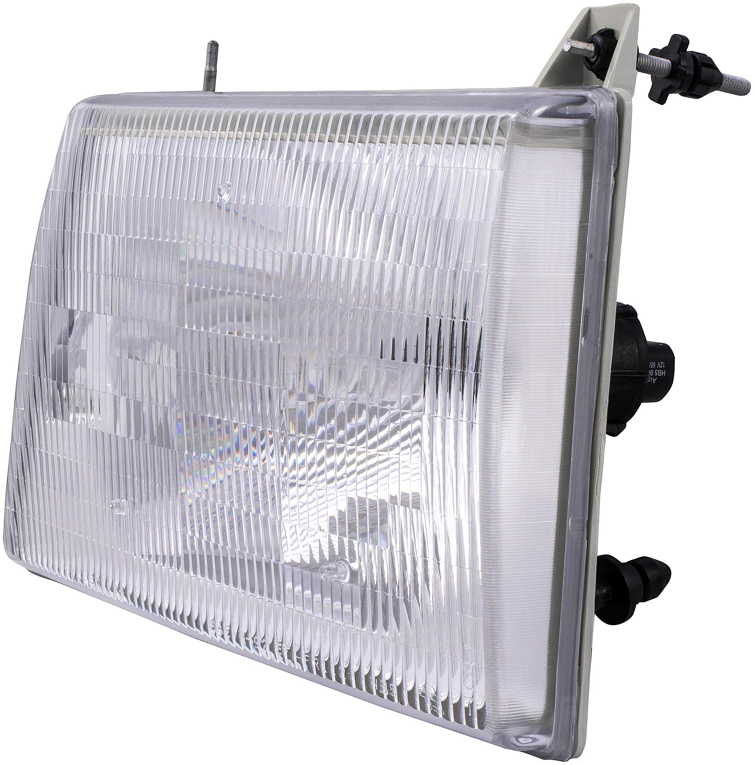 Dorman 1592051 Driver Side Headlight Assembly Compatible with Ford F-150, F-250, F-350 (2015-2020) - Replacement Headlamp for Improved Night Visibility & Safety Driving