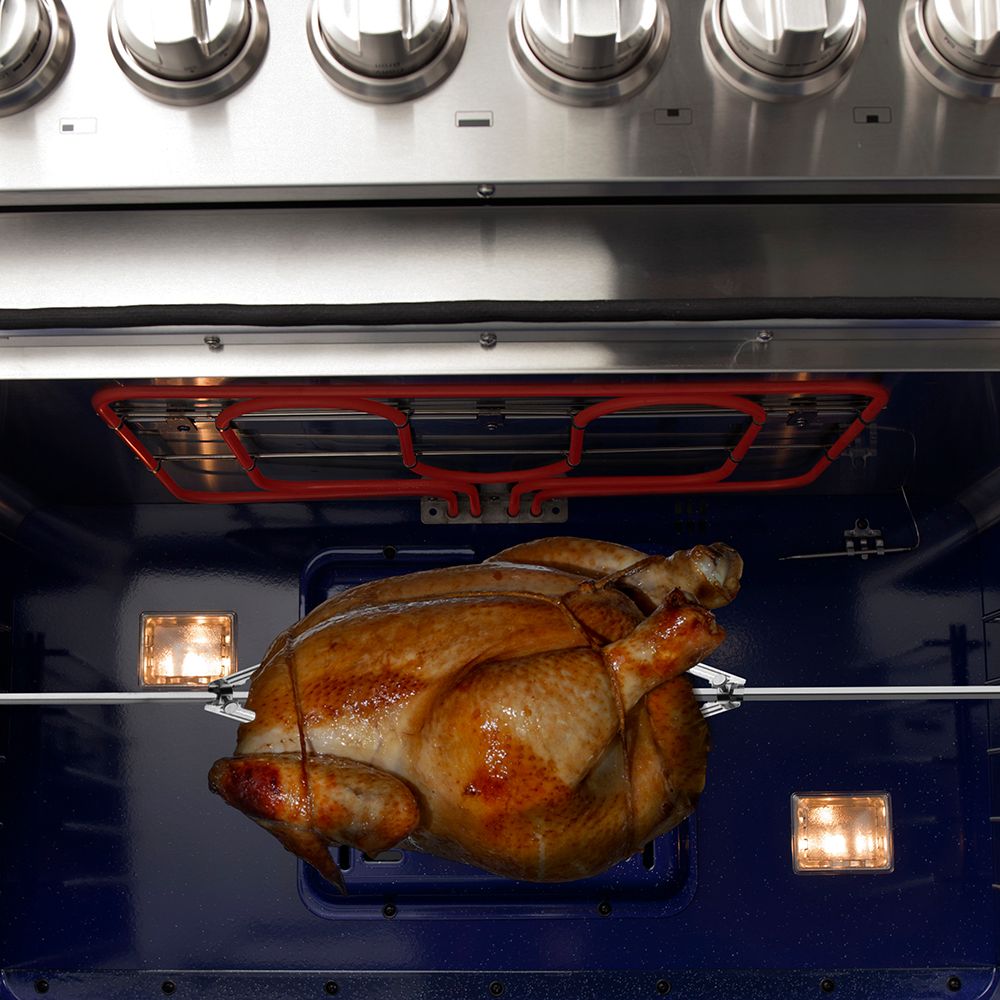 Forno Capriasca 30-inch 4.53 cu. ft. Professional Freestanding Dual Fuel Range - Natural Gas & Propane - Stainless Steel (Model FFSGS6187 30) | Perfect for Home Chefs & Commercial Kitchens