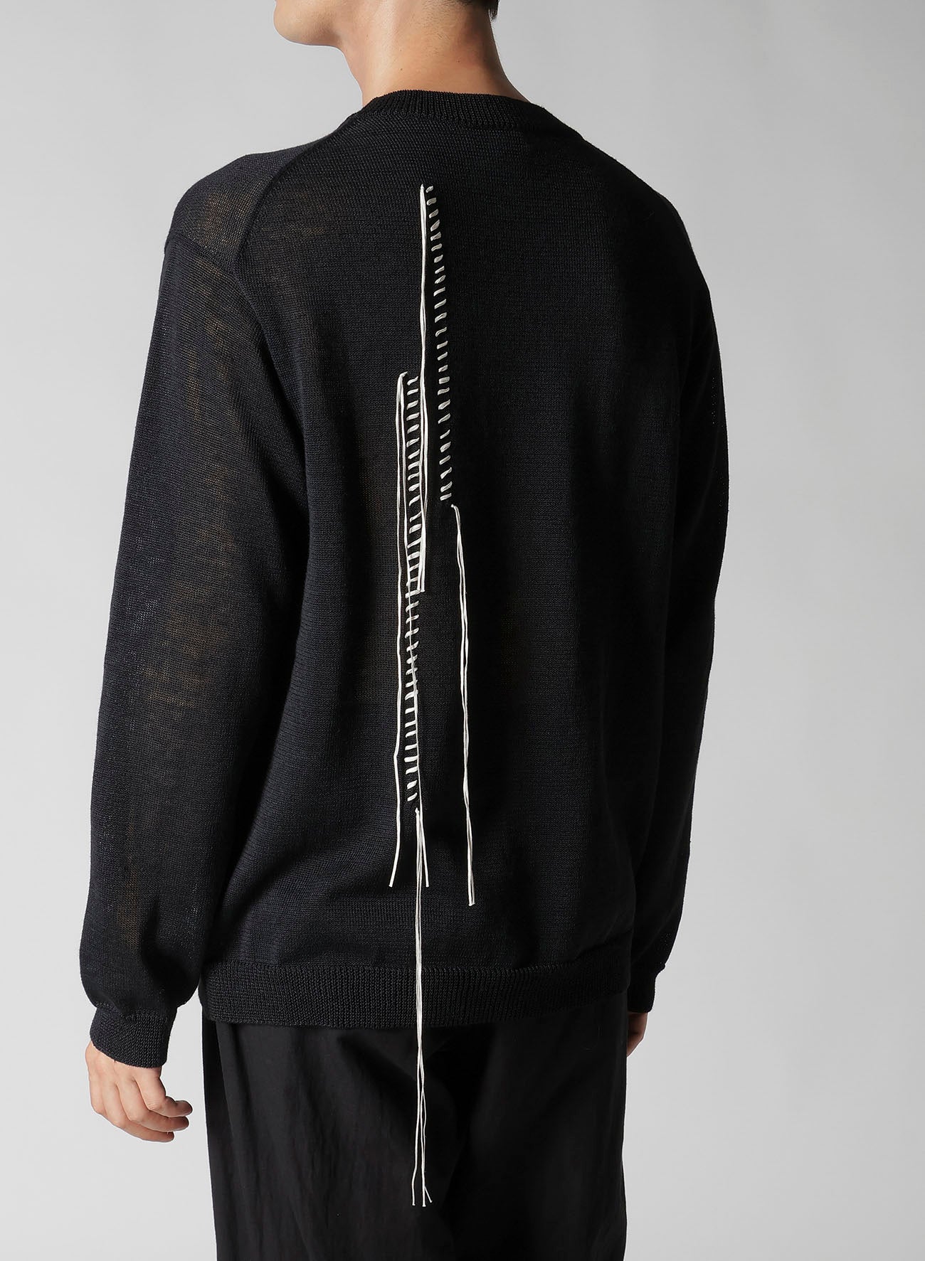 10G Plated Crossed Pattern Round Neck Embroidered Knit Sweater - Stylish & Comfortable for Casual Wear, Office & Daily Outfits