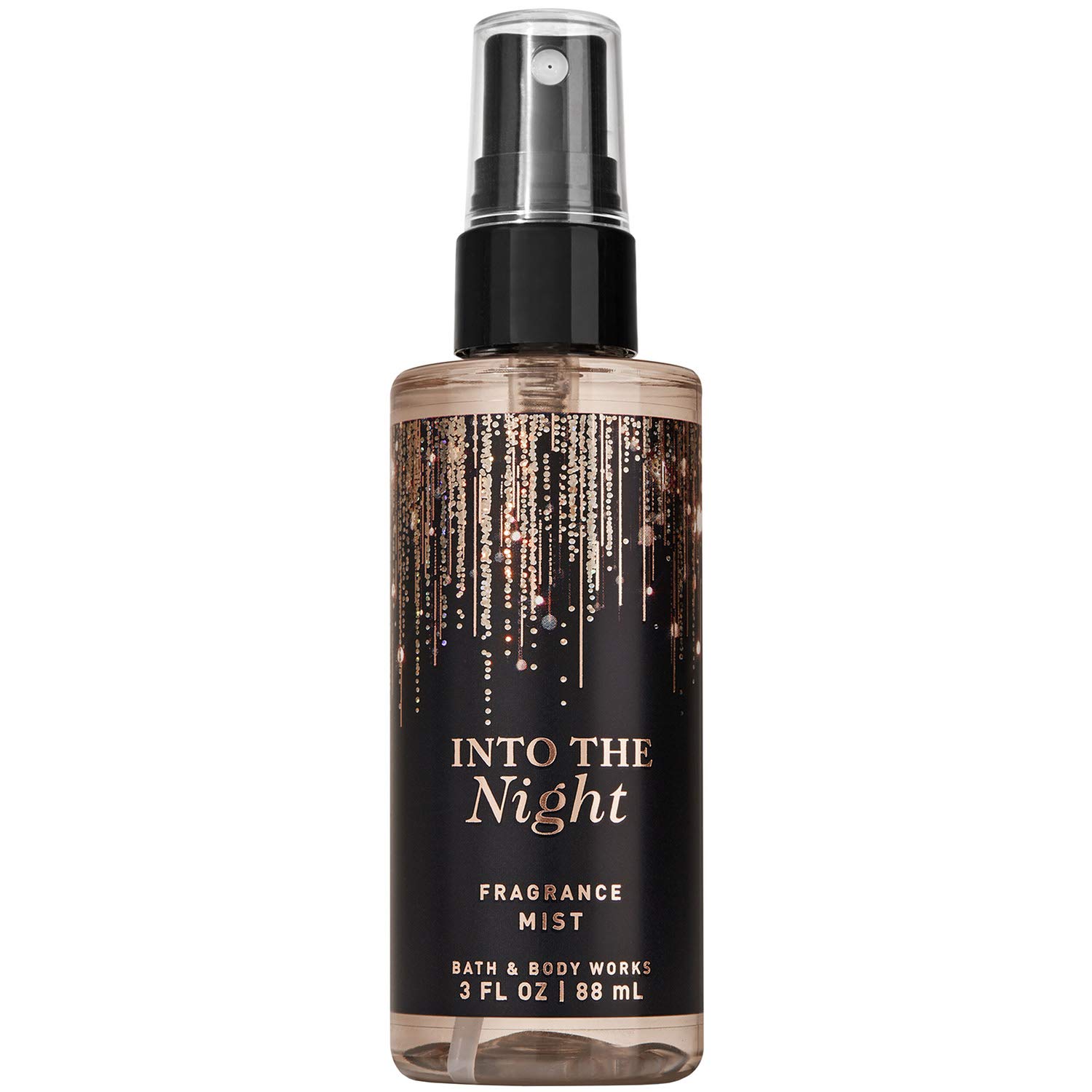 Bath and Body Works INTO THE NIGHT Travel Size Fine Fragrance Mist 3 oz - Perfect for Travel, Gym, Office & Everyday Use