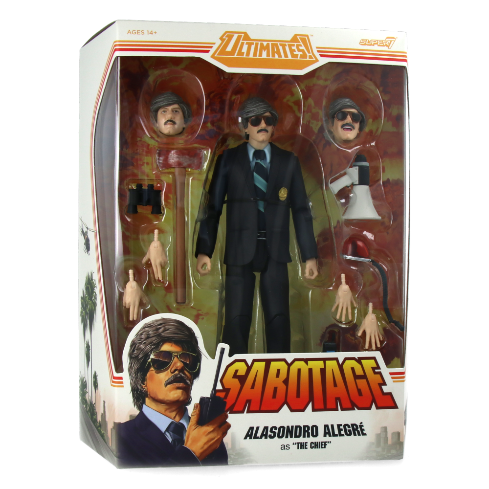 Beastie Boys Ultimates Wave 1 Action Figure - Alasondro Alegré (Sabotage Edition) | Collectible Music Memorabilia for Fans & Display