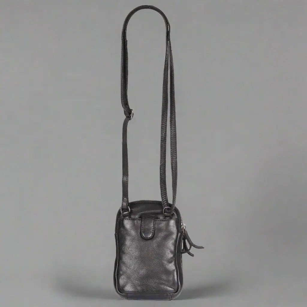 MET Small Leather Crossbody Bag for Women - Genuine Leather Purse with Adjustable Strap - Perfect for Travel, Shopping & Everyday Use