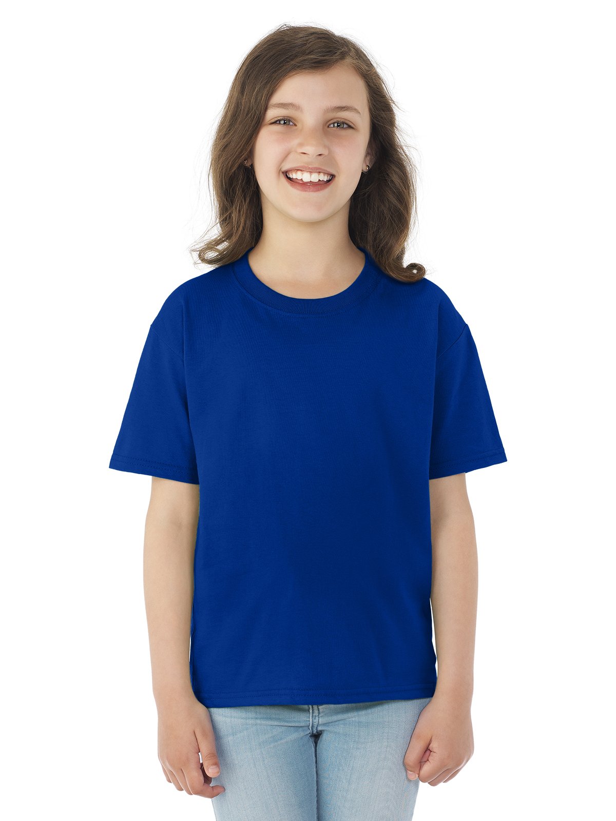 Fruit of the Loom Unisex Kids Cotton T-Shirt - Soft Comfortable Short Sleeve Tee for Boys & Girls - Perfect for School, Play & Everyday Wear