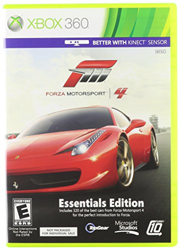 Forza Motorsport 4 Essentials Edition - Xbox Racing Game | Realistic Simulation & High-Speed Action | Perfect for Racing Enthusiasts & Competitive Gamers