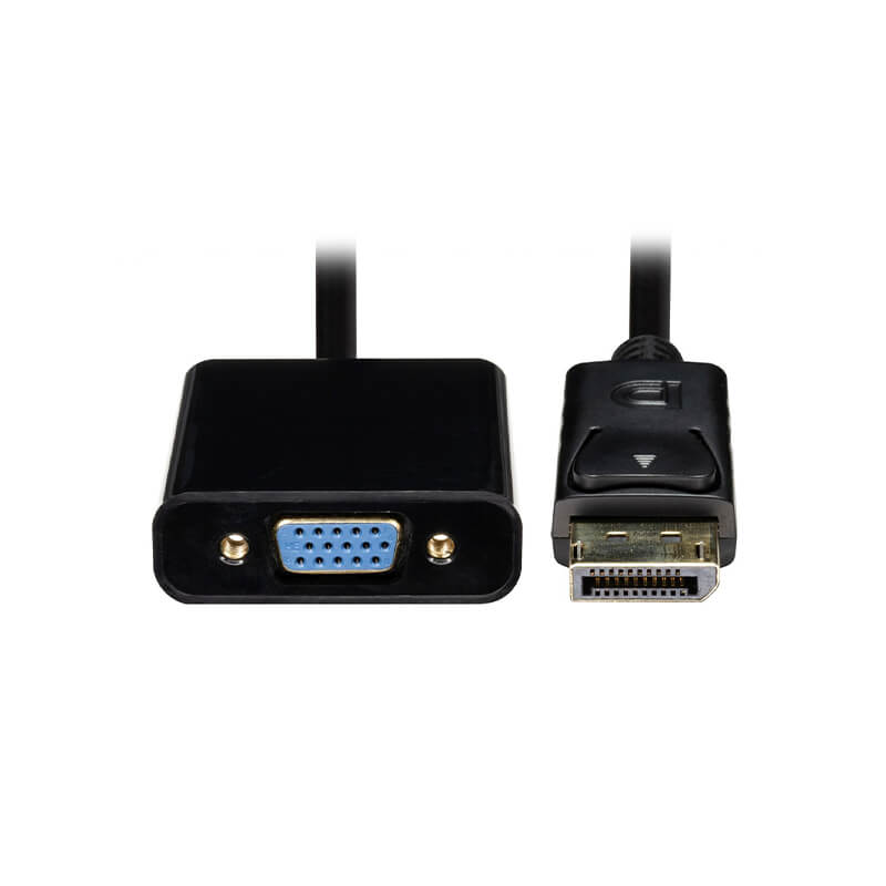 Dynamix DisplayPort to VGA Female Adapter Converter - DP to VGA Adapter for PC, Laptop, Monitor - Connect Modern Devices to VGA Projectors & Displays for Work & Presentations