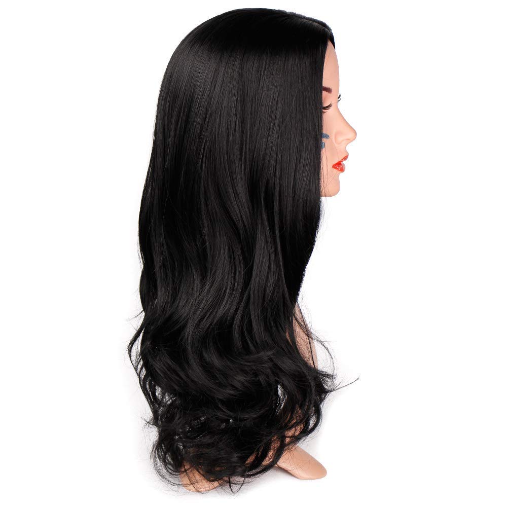 Assu Wavy Synthetic Full Head Hair Wig for Women - Long Heat Resistant Cosplay Wig with Natural Look (Includes 1 Wig + Wig Cap) | Perfect for Halloween, Parties, Costumes & Daily Fashion Styling