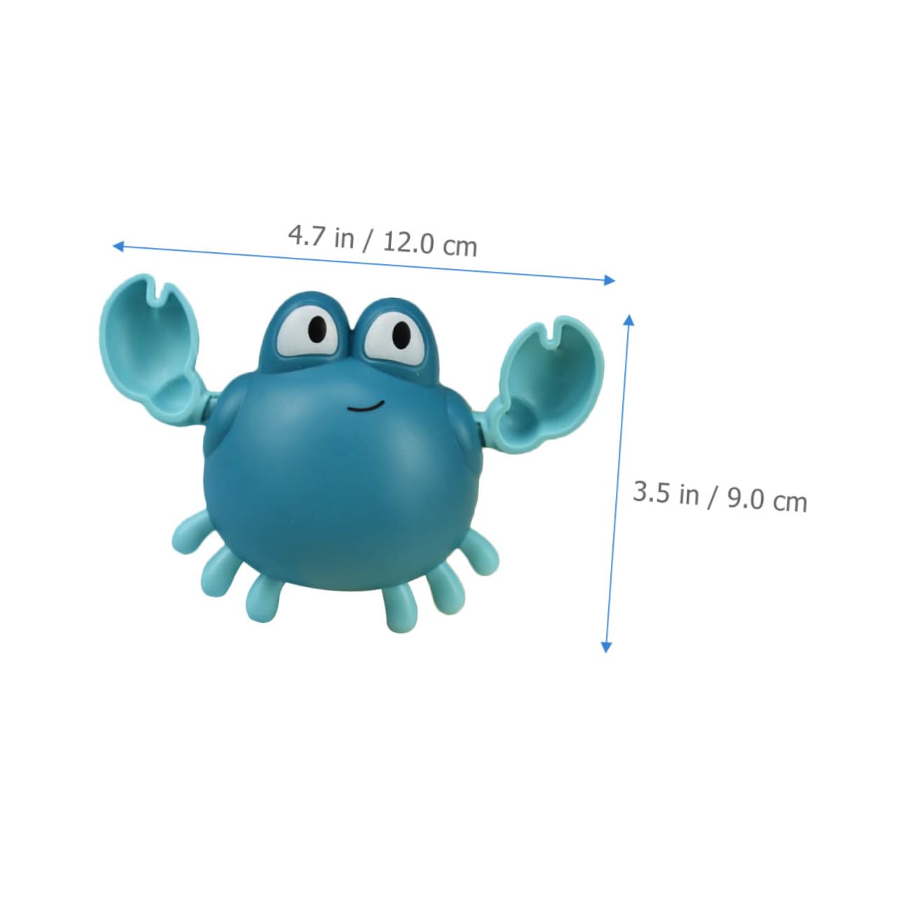 FAVOMOTO 4-Piece Wind-Up Bath Toys Set - Swimming Sea Animal Toys for Toddlers & Kids - Fun Bathtub Toys for Baby Bath Time & Pool Play