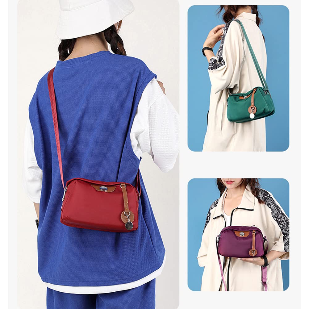 Waterproof Nylon Crossbody Bag for Women - Lightweight Travel Purse, Casual Shoulder Messenger Bag | Perfect for Daily Commute, Shopping & Outdoor Adventures