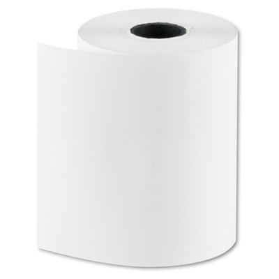 National Checking Company White 1-Ply Register Roll Tape, 2.25 Inch - 48 Rolls per Case | Thermal Paper for Cash Registers, POS Systems & Receipt Printers | Office, Retail & Restaurant Use