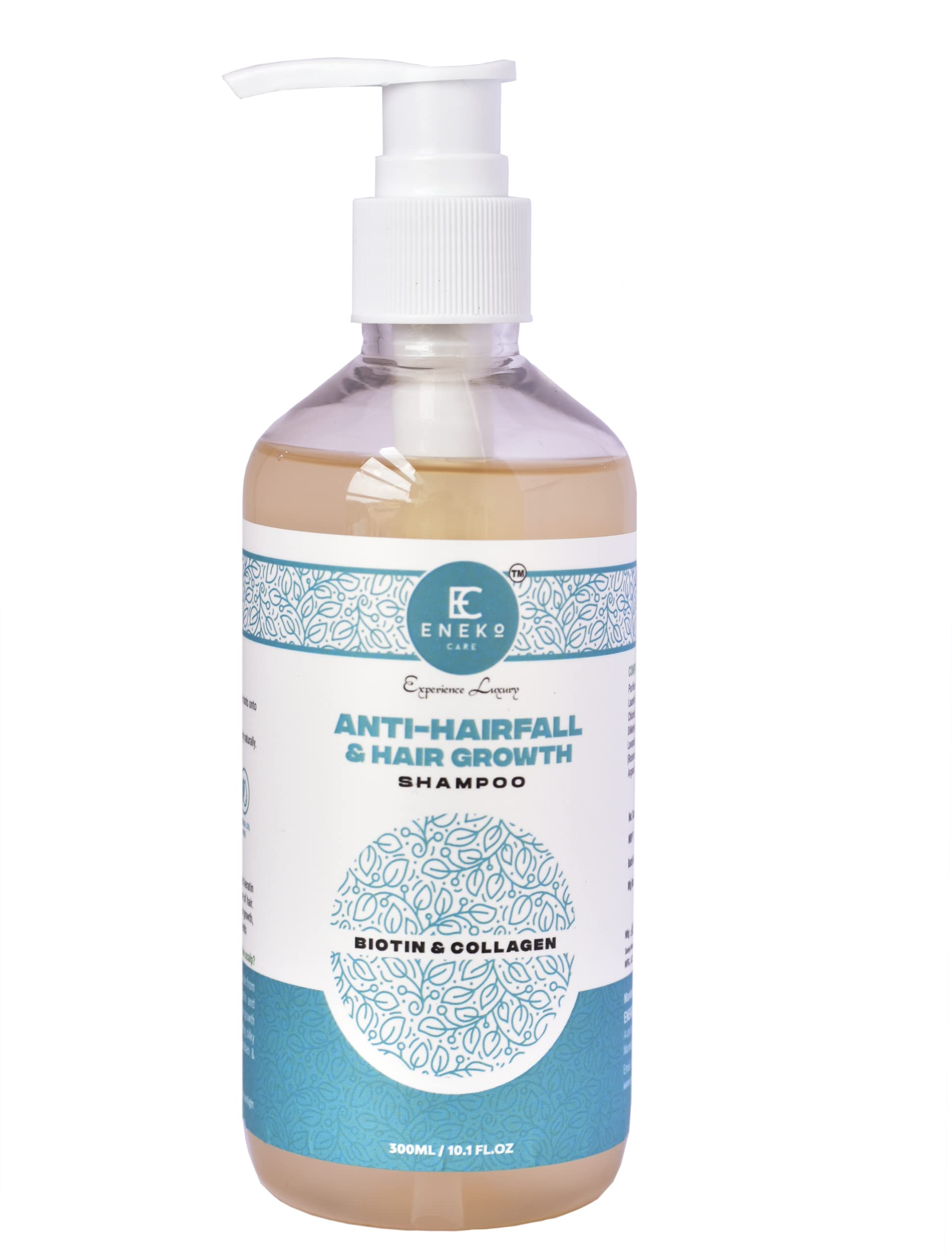 Eneko Care Anti-Hair Loss & Hair Growth Shampoo - Strengthens, Nourishes & Promotes Healthy Hair | For Thinning Hair, Hair Regrowth & Daily Scalp Care