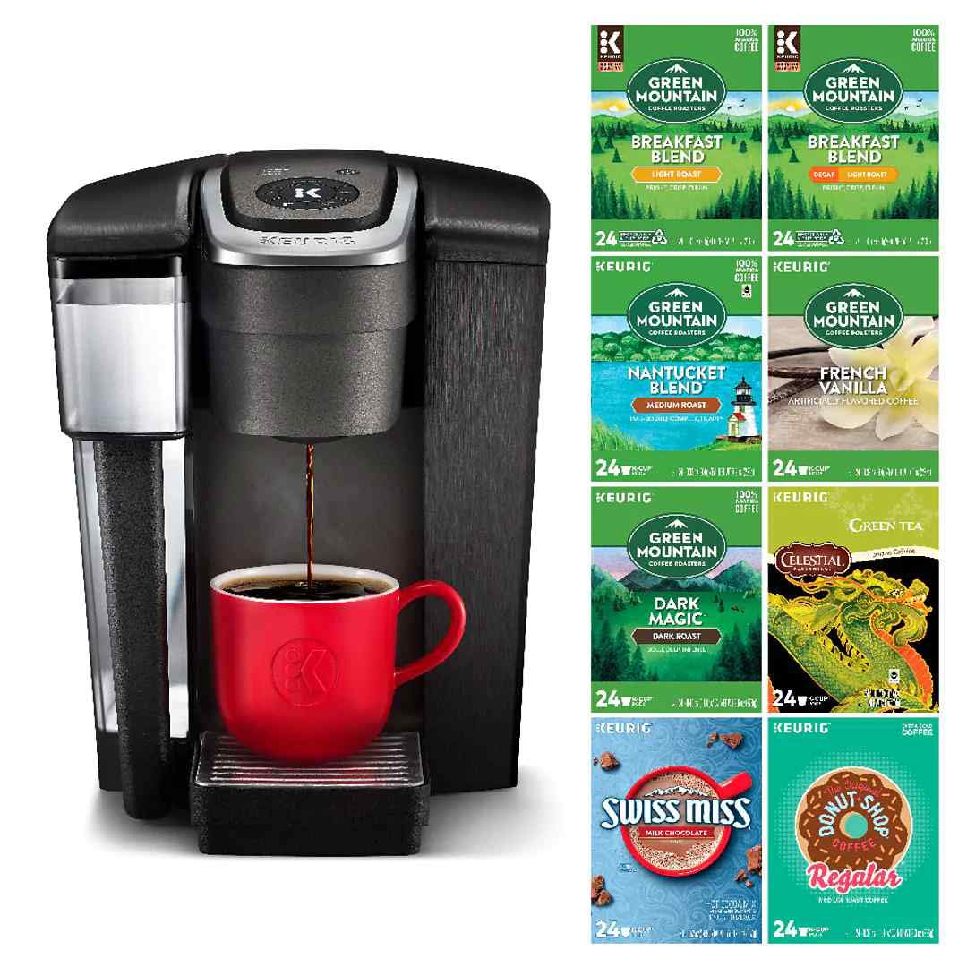 Keurig K-1500 Commercial Single Serve Coffee Maker with 192 K-Cup Pods - Perfect for Offices, Restaurants & Break Rooms