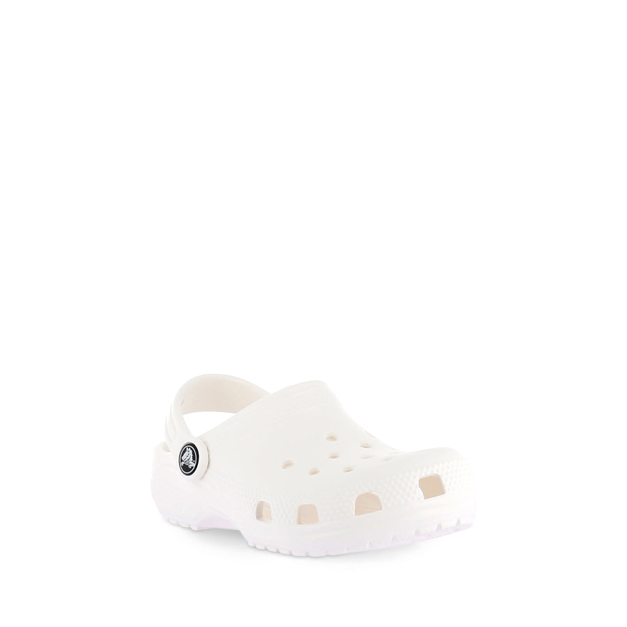 Classic Kids Clogs in White - Comfortable & Durable for Playtime, Beach, and Everyday Wear
