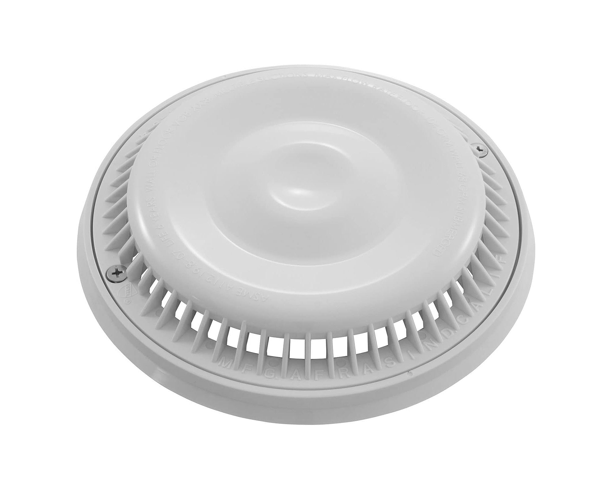 Afras Anti Vortex ABS Drain Cover 7.375 Inch - Heavy Duty Bathroom & Shower Drain Grate for Home & Commercial Use