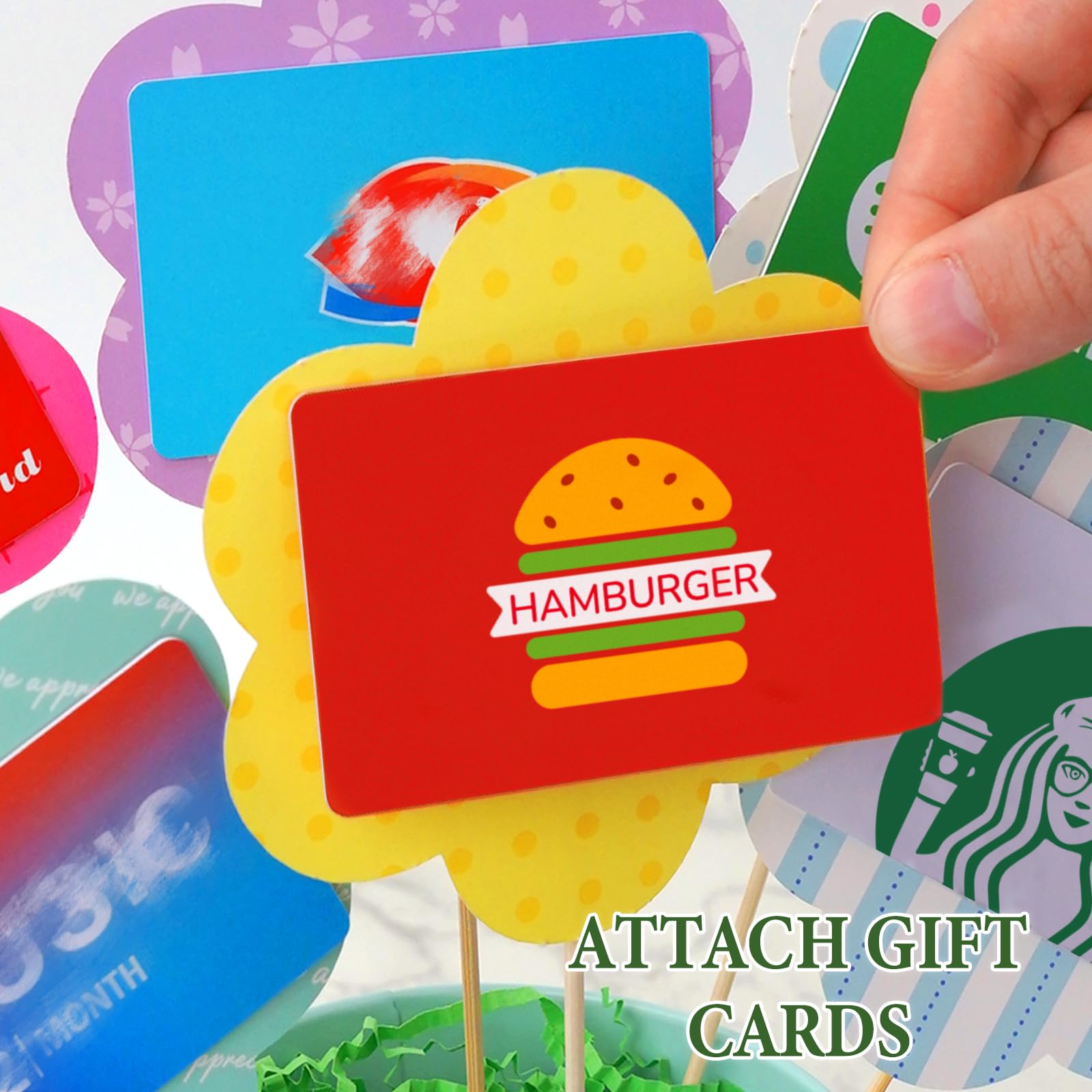 **Mythcloud Teacher Appreciation Gift Set - 3 Pack Gift Card Bouquet & Survival Kit - Thank You Gifts for Women, Men, Her, Him - Perfect for End of Year, Back to School, Birthday, Christmas, Graduation - Ideal for Classroom, Office & Home Decor**