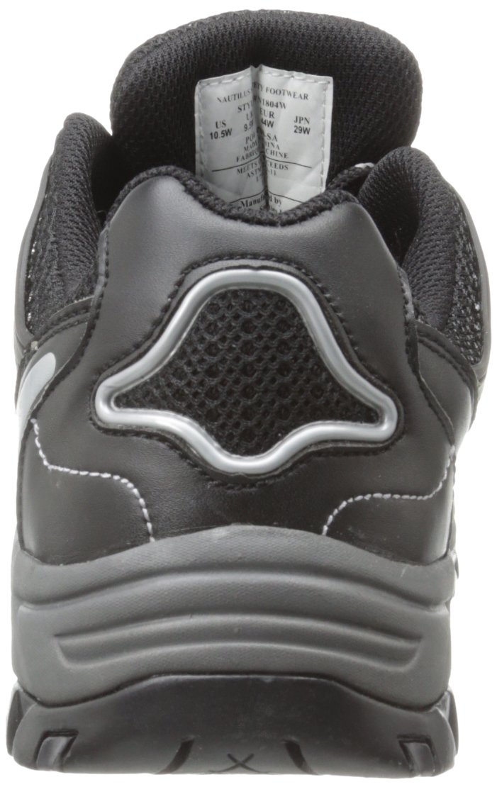Nautilus 1804 Men's Safety Work Shoes - Steel Toe, Slip Resistant, Electrical Hazard Protection - Ideal for Construction, Warehouse & Industrial Work