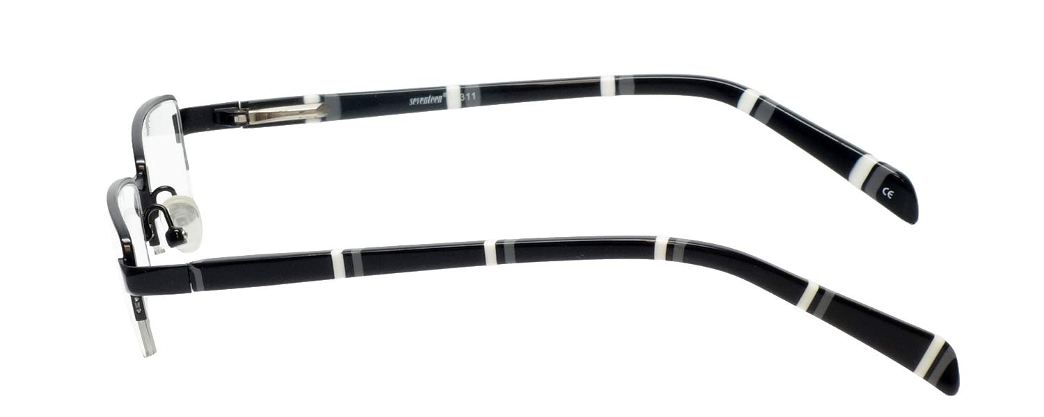 Seventeen 5311 Fashionable Designer Reading Glasses for Women & Men - Perfect for Reading, Computer Work & Daily Use