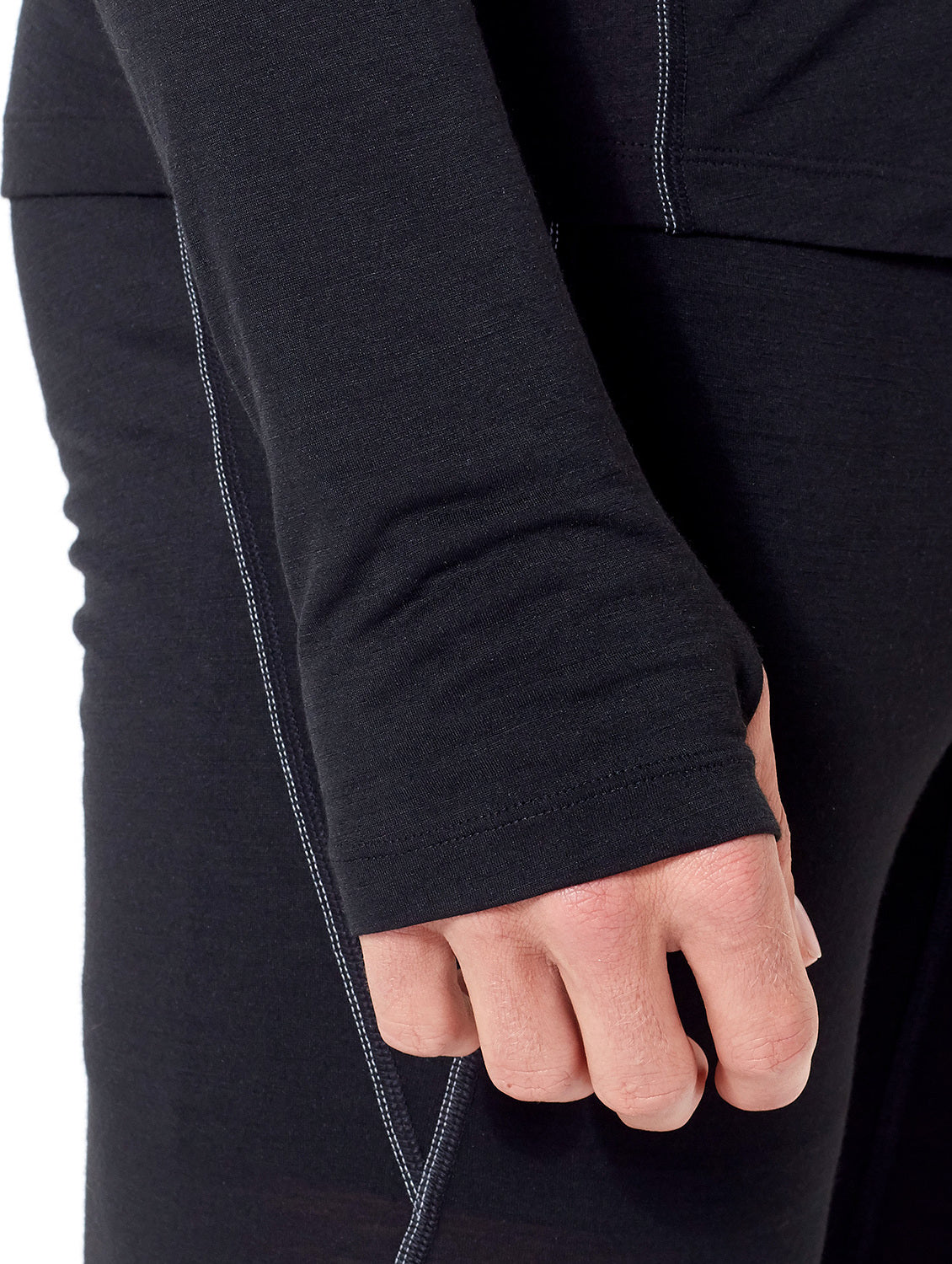 150 Zone Long Sleeve Half Zip Men's Thermal Base Layer - Warm Performance Shirt for Cold Weather, Running & Outdoor Activities