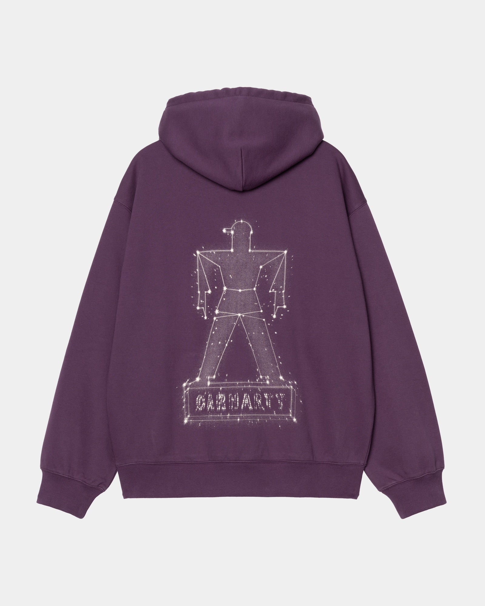 Cozy Hooded Stargazer Sweatshirt for Women - Soft Fleece Pullover with Hood in Huckleberry & Wax Colors | Perfect for Stargazing, Camping & Casual Winter Wear