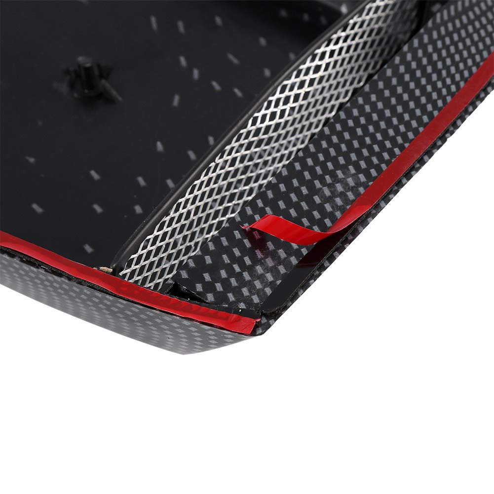 Carbon Fiber Car Hood Vent Cover - Self-Adhesive Universal Hood Scoop Trim for Exterior Decoration & Heat Dissipation | Perfect for Muscle Cars, Sports Cars & Custom Vehicle Styling
