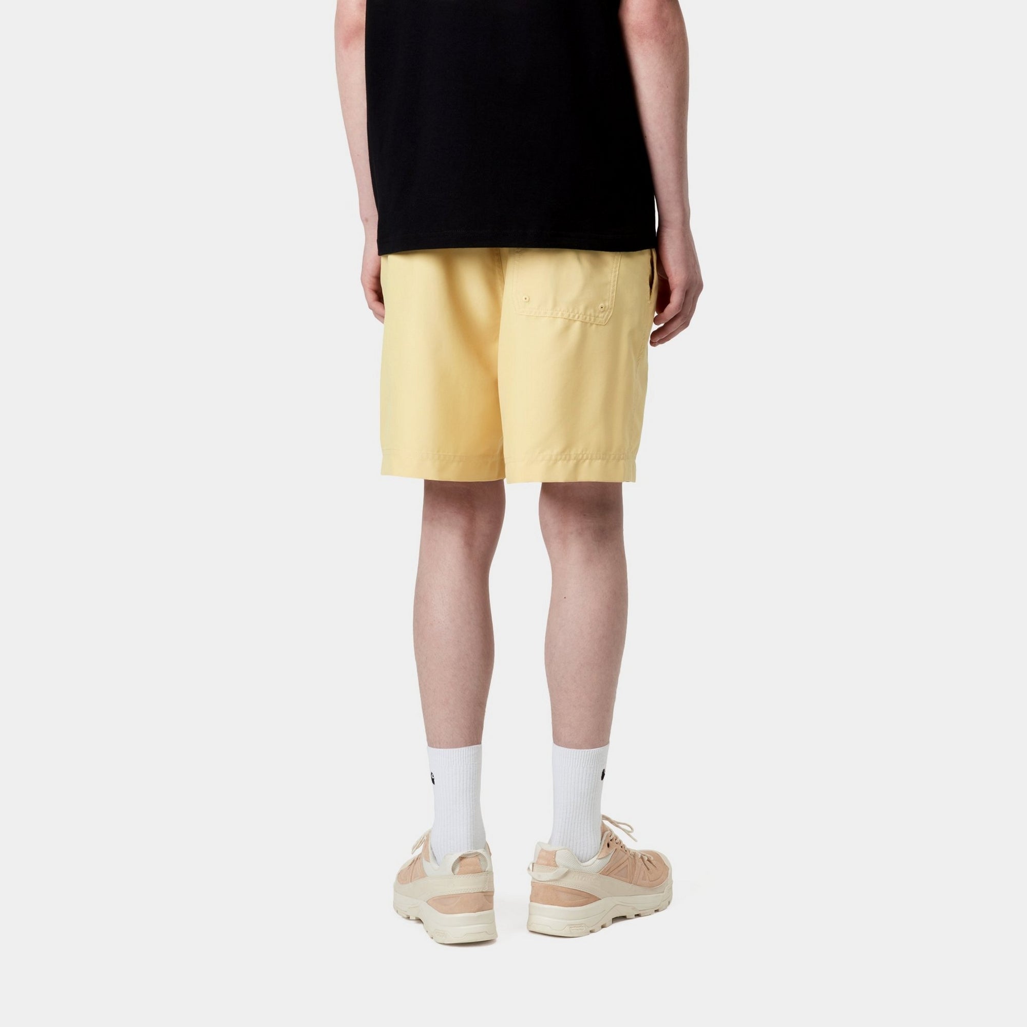 Chase Swim Trunks for Men - Quick Dry Comfortable Beach Shorts with Mesh Liner | Air Yellow | Perfect for Swimming, Surfing, and Summer Vacation