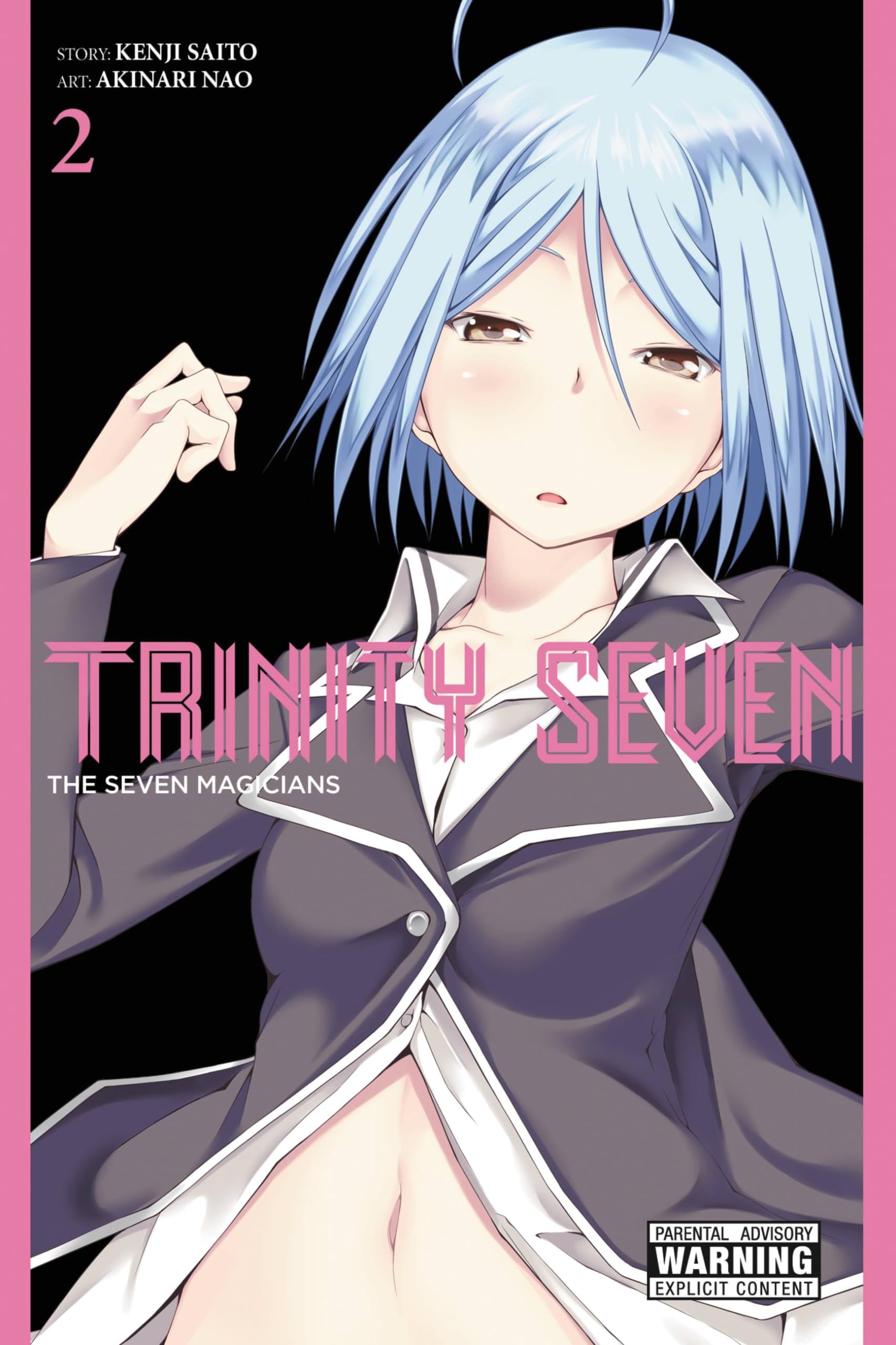 Trinity Seven Vol. 2: The Seven Magicians - Manga Book | Anime Fantasy Adventure Story | Perfect for Manga Collectors & Anime Fans