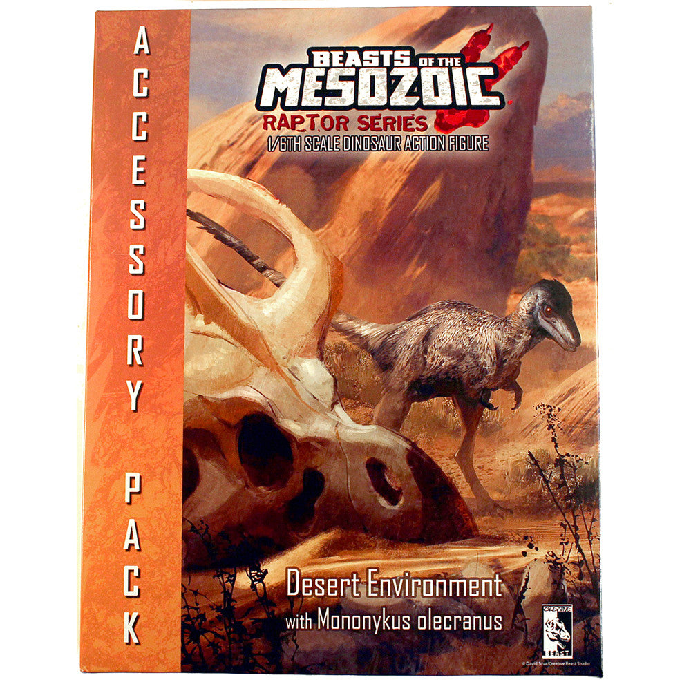 Beasts of the Mesozoic 1/6 Scale Desert Mononykus Olecranus Dinosaur Action Figure - Realistic Collectible Toy for Display, Photography & Diorama Scenes