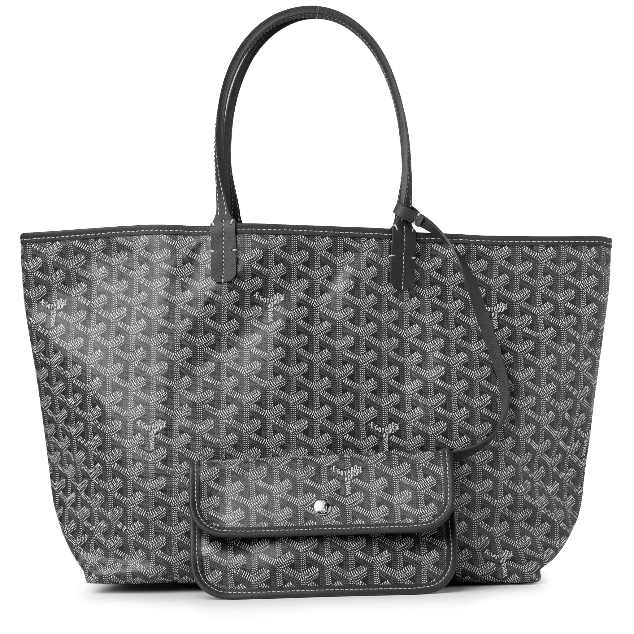 Goyard Saint Louis PM Tote Bag Grey | Luxury Designer Handbag for Women | Perfect for Work, Travel & Everyday Use