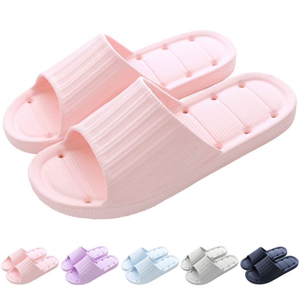 Quick-Drying Shower Sandals with Drainage Holes - Non-Slip Bathroom Slippers for Men & Women - Perfect for Pool, Spa, Gym Locker Room & Home Use