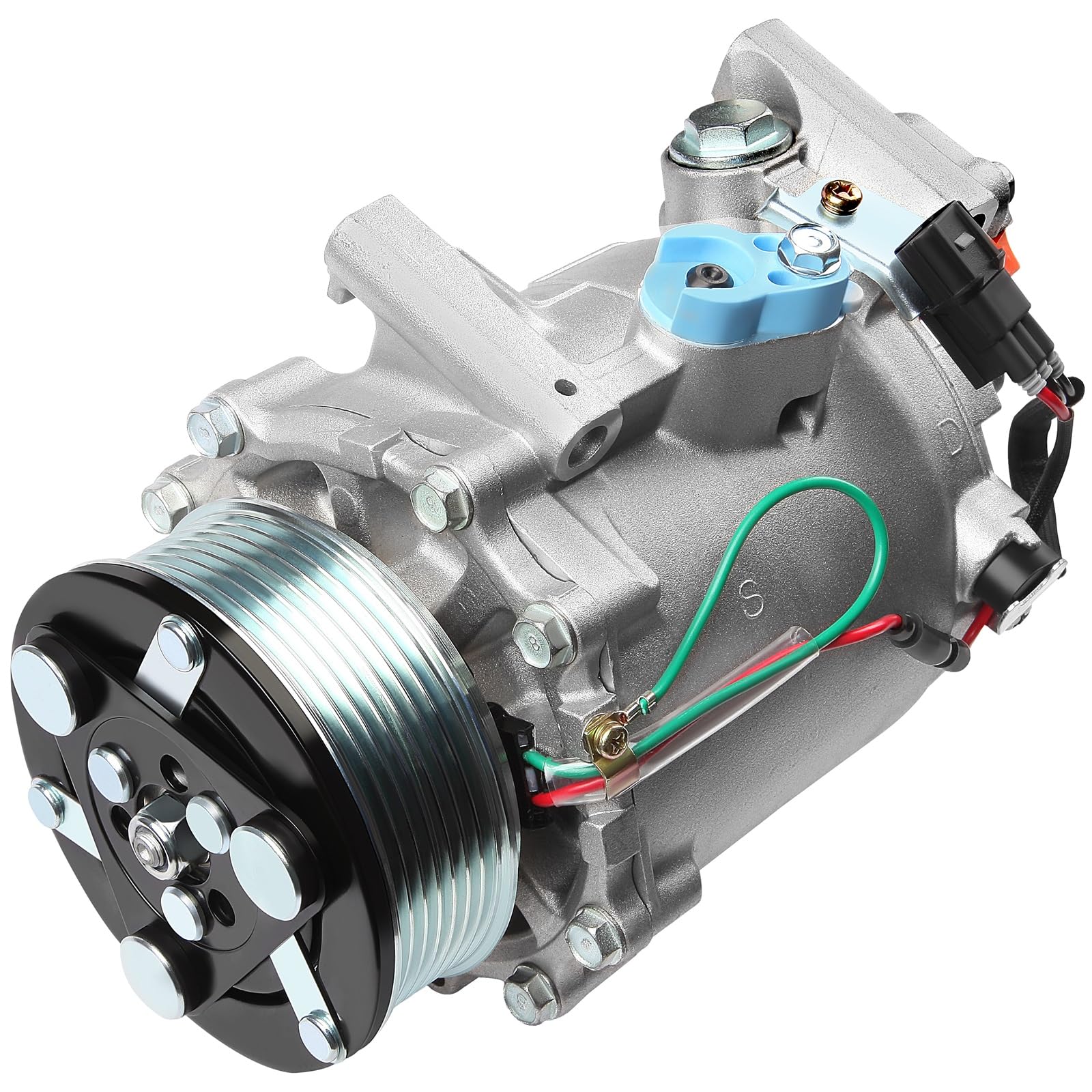 ECCPP AC Compressor for 2006-2011 Acura CSX 2.0L & Honda Civic 2.0L - High Performance Air Conditioning Compressor Replacement - Perfect for Summer Driving & Road Trips