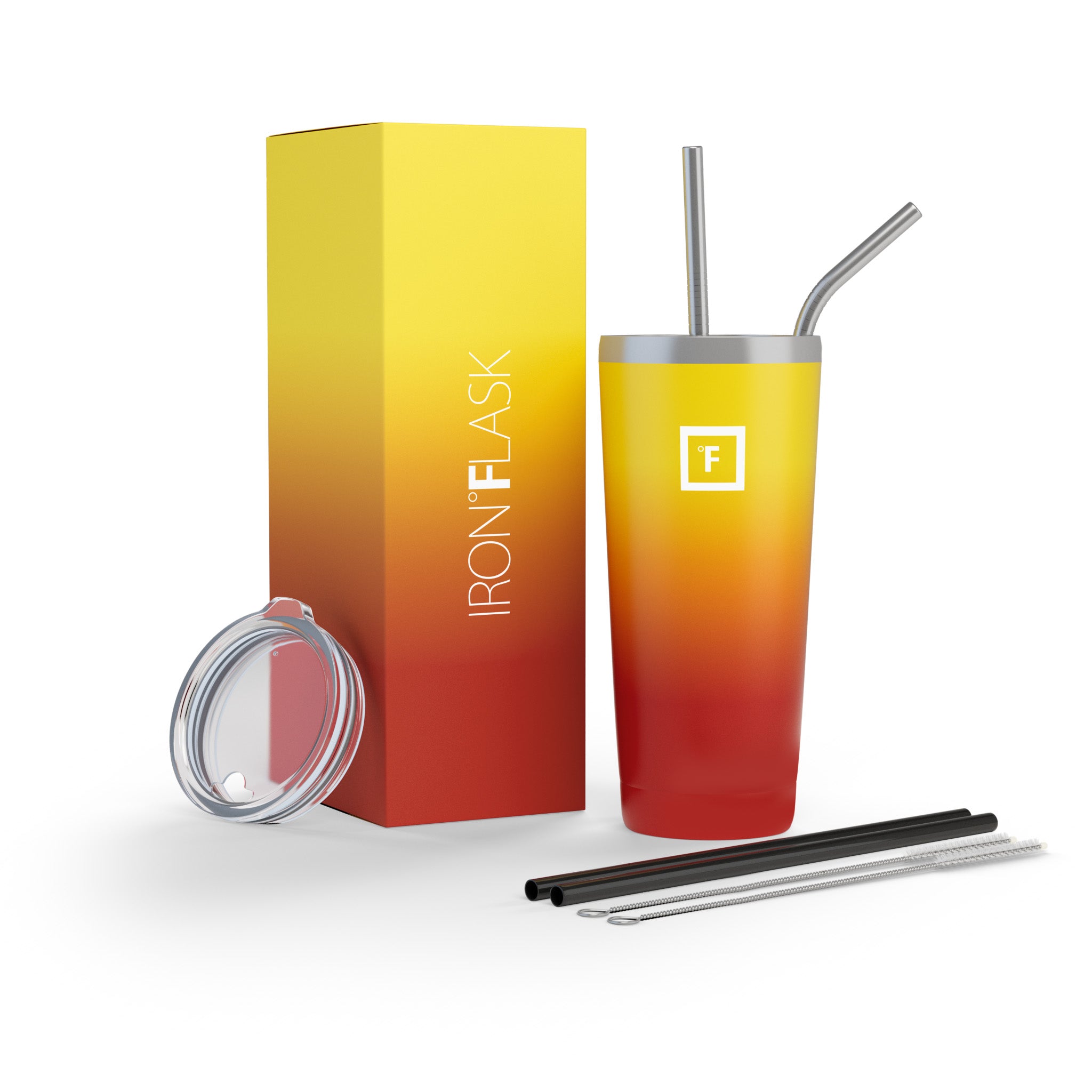 24 Oz Classic Tumbler with Lid and Straw - Insulated Stainless Steel Travel Mug for Hot & Cold Drinks - Perfect for Coffee, Tea, Water - Ideal for Office, Gym, Camping, and Commuting