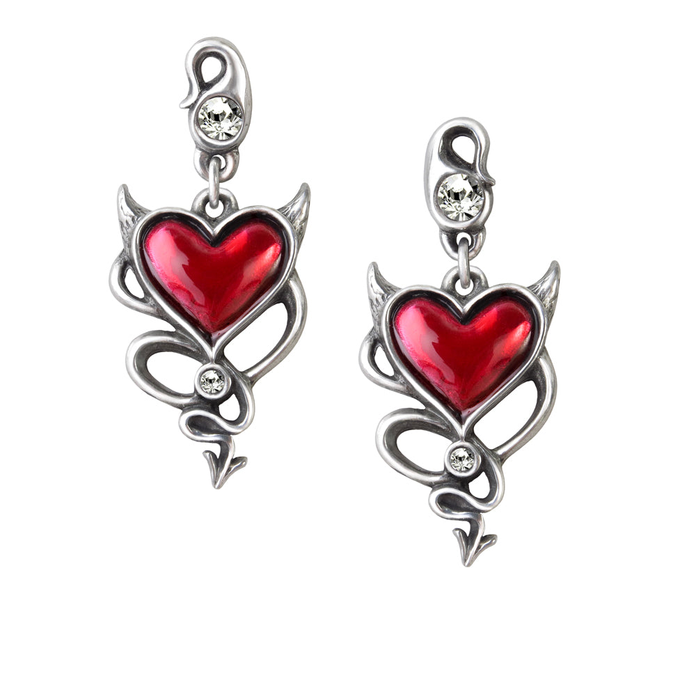 Little Devil Earrings - Gothic Punk Jewelry for Women, Halloween Costume Accessories, Cute & Edgy Fashion Statement - Perfect for Parties, Concerts & Unique Style Outfits