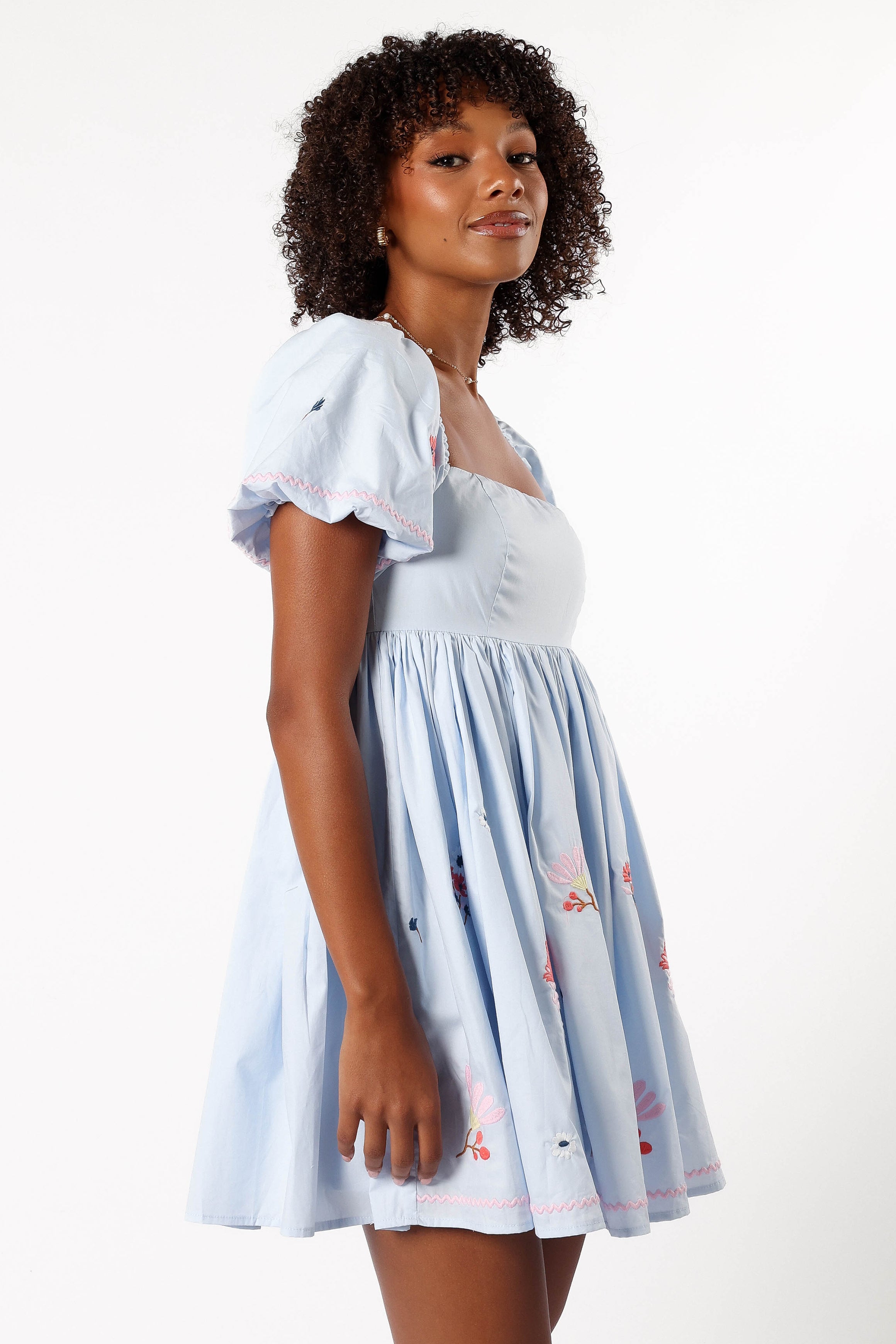 Dianna Mini Dress for Women - Elegant Blue Summer Party Cocktail Dress | Perfect for Weddings, Dates & Night Out