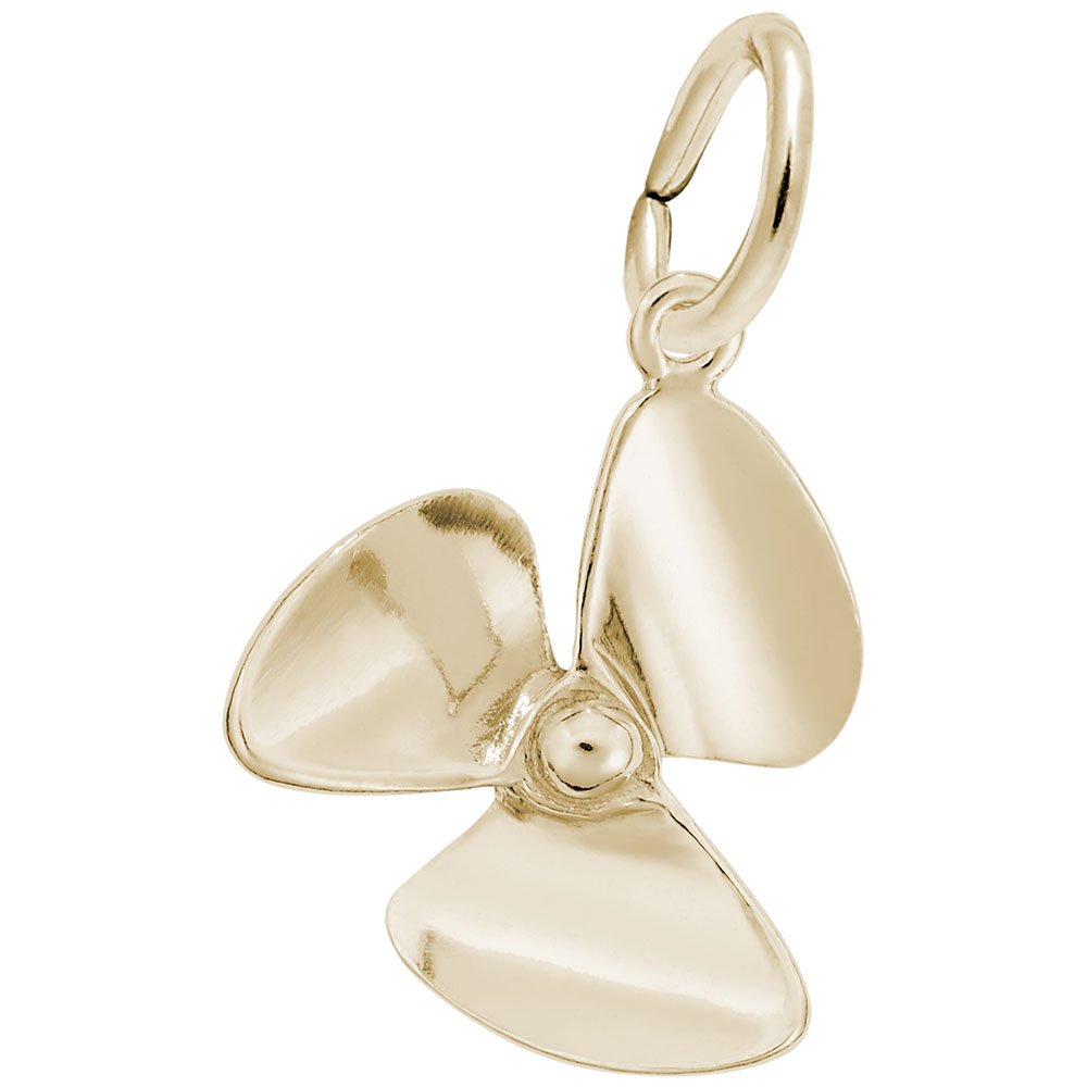 Propeller Charm for Jewelry Making - Stainless Steel DIY Bracelet & Necklace Pendants - Perfect for Handmade Crafts, Gifts, and Fashion Accessories