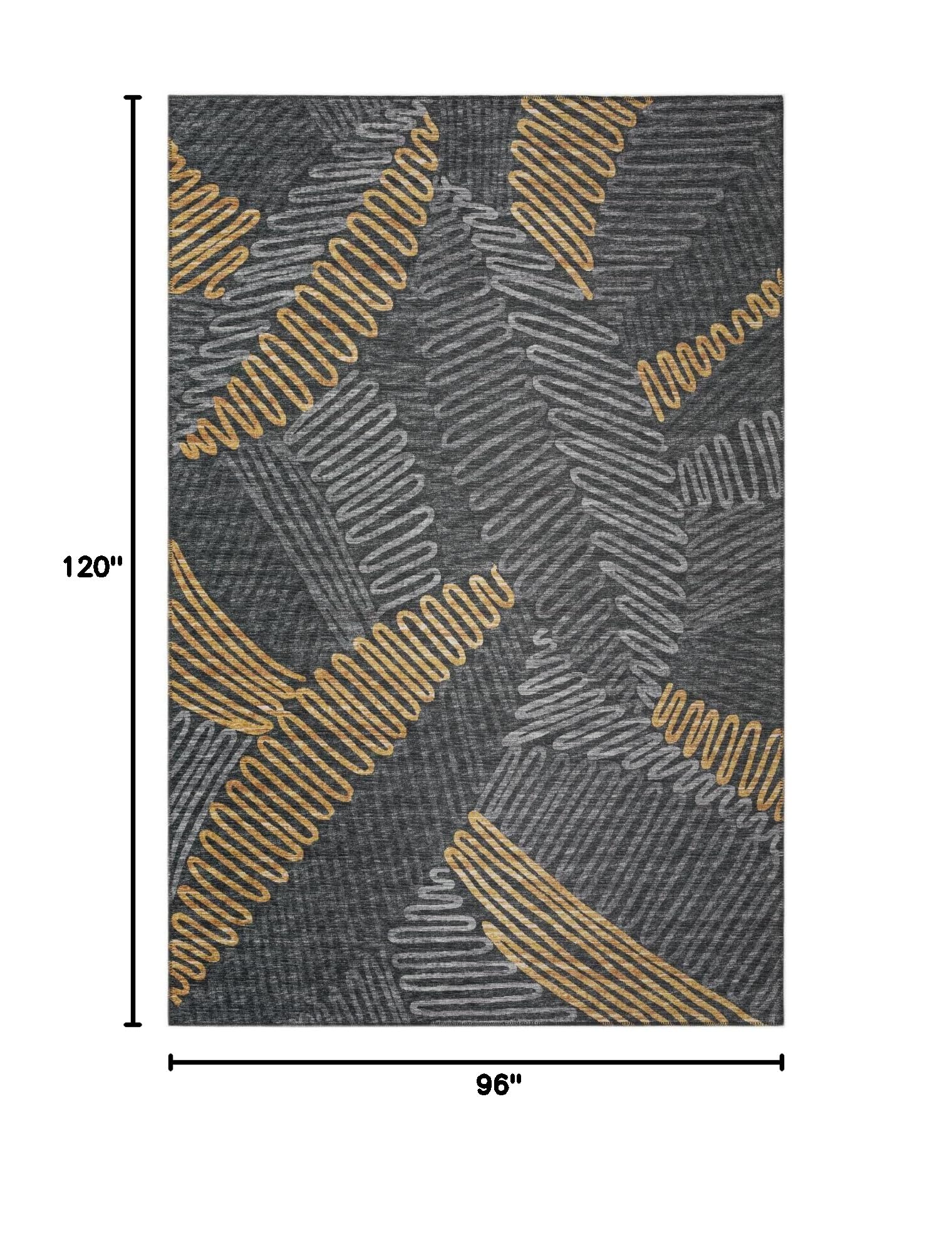 Addison Rugs Yuma AYU41 Gray 8' x 10' Area Rug - Soft Modern Indoor Carpet for Living Room, Bedroom & Office Decor
